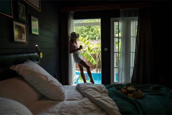 View from bed